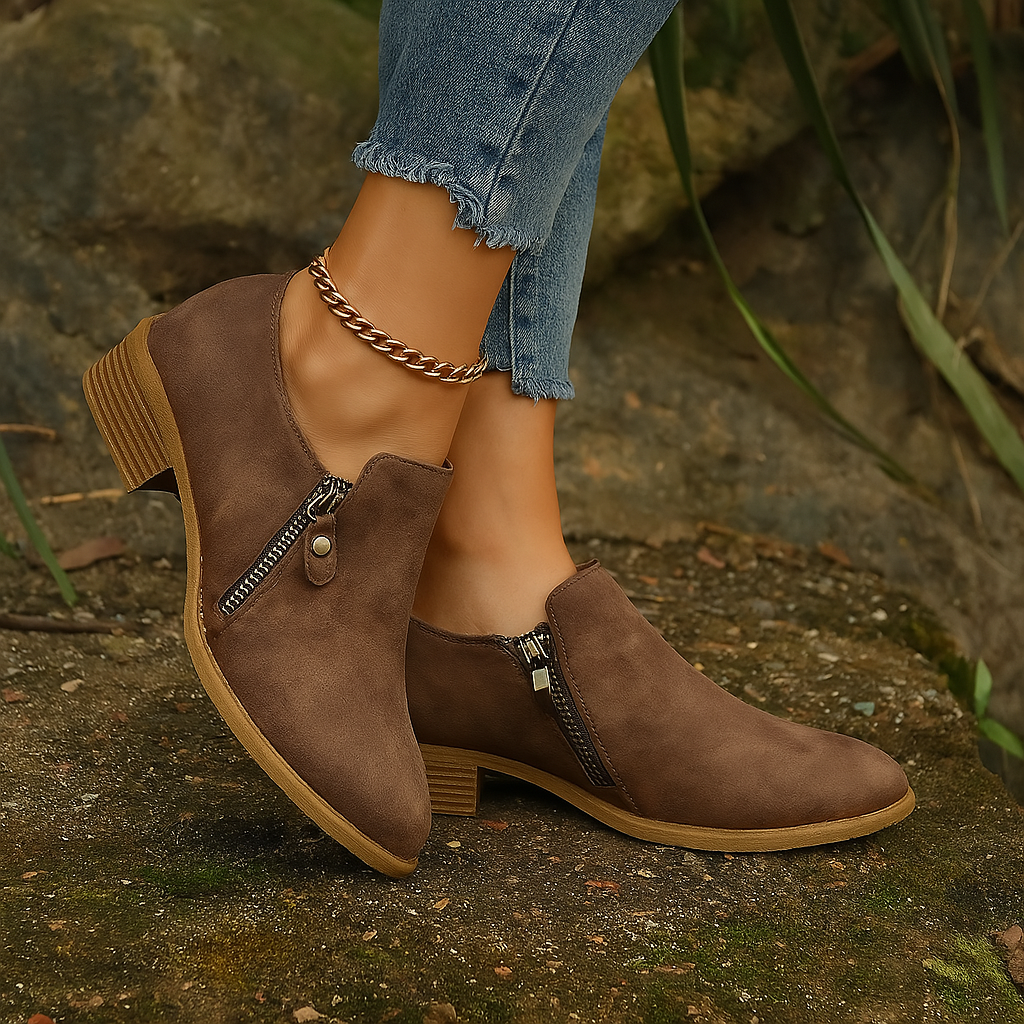 Bota Cano Curto Feminina Melina