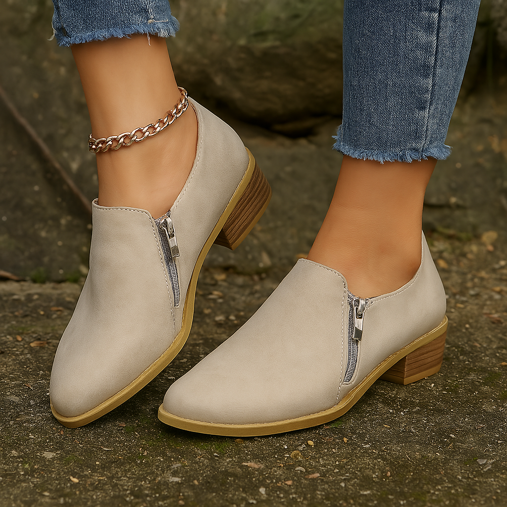 Bota Cano Curto Feminina Melina