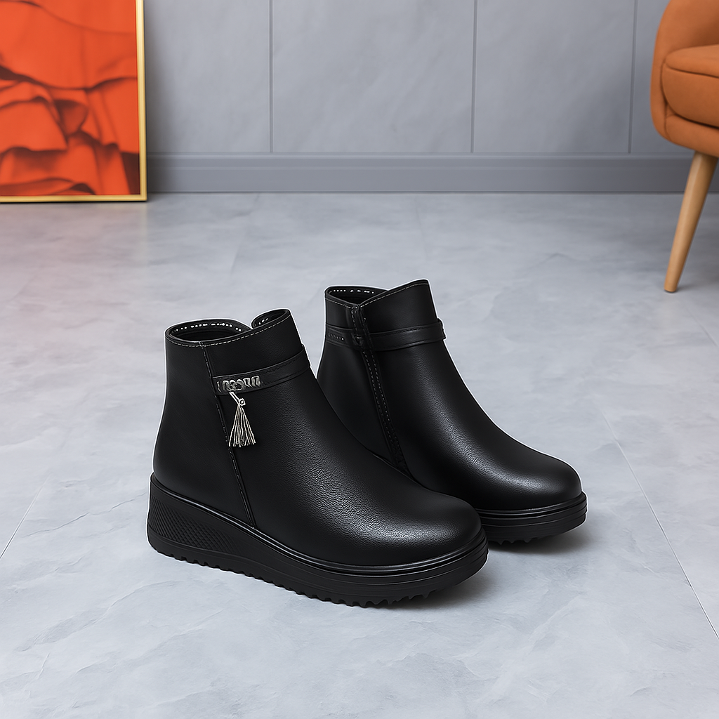 Bota Pelúciada Feminina Cano Curto Thalita