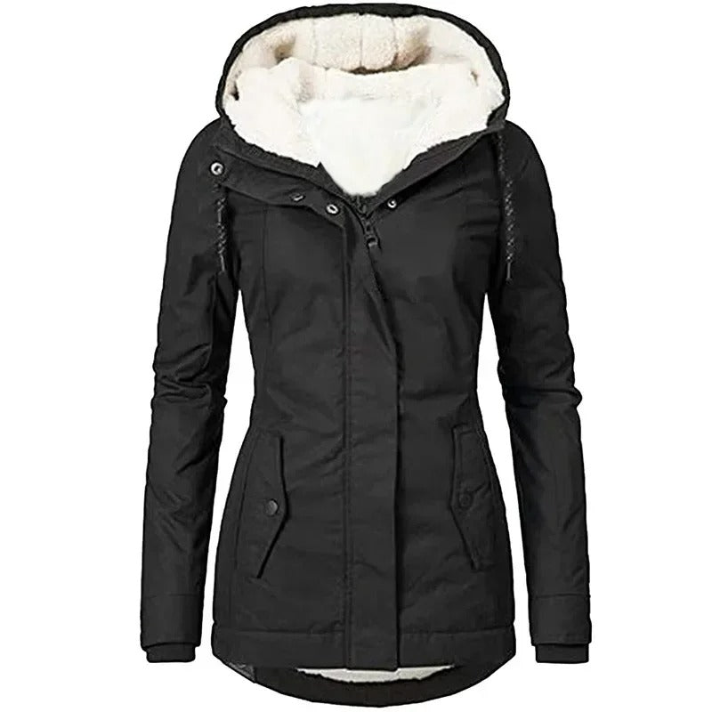 Jaqueta Feminina Parka Forrada Dandara