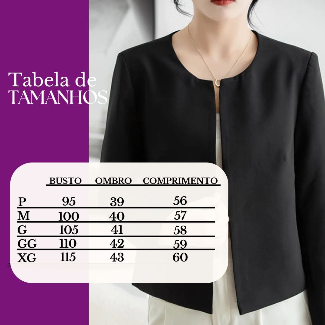 Jaqueta Feminina Sílvia